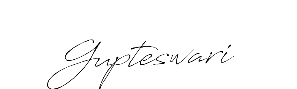 Also we have Gupteswari name is the best signature style. Create professional handwritten signature collection using Antro_Vectra autograph style. Gupteswari signature style 6 images and pictures png