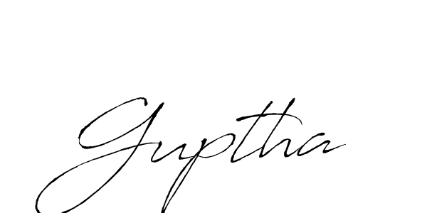 How to Draw Guptha signature style? Antro_Vectra is a latest design signature styles for name Guptha. Guptha signature style 6 images and pictures png