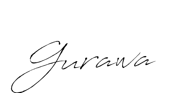 Create a beautiful signature design for name Gurawa. With this signature (Antro_Vectra) fonts, you can make a handwritten signature for free. Gurawa signature style 6 images and pictures png