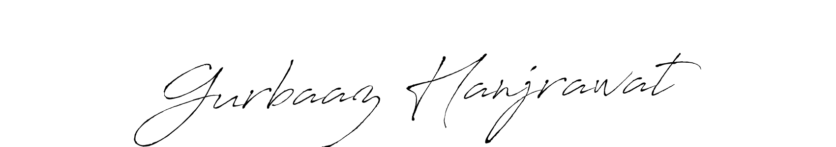 Use a signature maker to create a handwritten signature online. With this signature software, you can design (Antro_Vectra) your own signature for name Gurbaaz Hanjrawat. Gurbaaz Hanjrawat signature style 6 images and pictures png