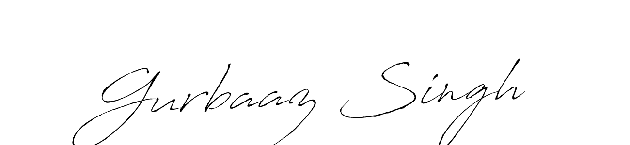 Gurbaaz Singh stylish signature style. Best Handwritten Sign (Antro_Vectra) for my name. Handwritten Signature Collection Ideas for my name Gurbaaz Singh. Gurbaaz Singh signature style 6 images and pictures png