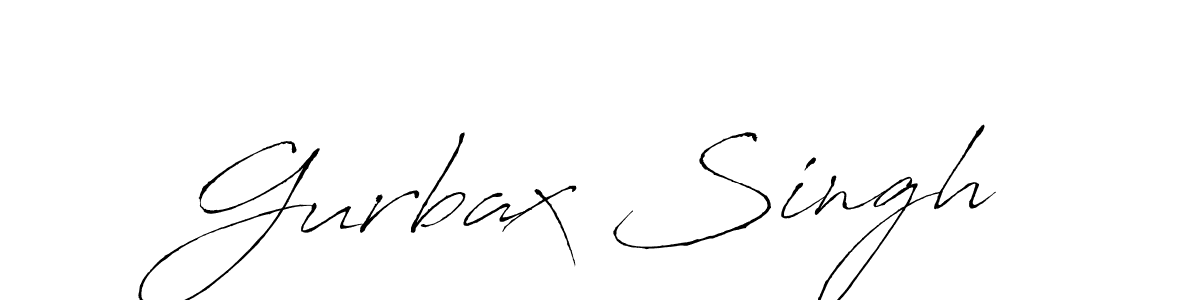 Create a beautiful signature design for name Gurbax Singh. With this signature (Antro_Vectra) fonts, you can make a handwritten signature for free. Gurbax Singh signature style 6 images and pictures png