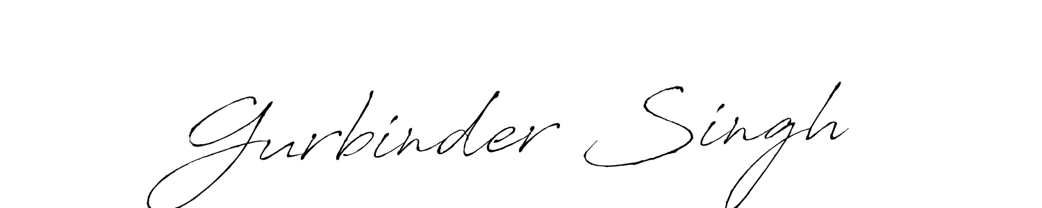 Also we have Gurbinder Singh name is the best signature style. Create professional handwritten signature collection using Antro_Vectra autograph style. Gurbinder Singh signature style 6 images and pictures png