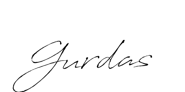 Use a signature maker to create a handwritten signature online. With this signature software, you can design (Antro_Vectra) your own signature for name Gurdas. Gurdas signature style 6 images and pictures png