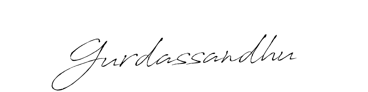 Use a signature maker to create a handwritten signature online. With this signature software, you can design (Antro_Vectra) your own signature for name Gurdassandhu. Gurdassandhu signature style 6 images and pictures png