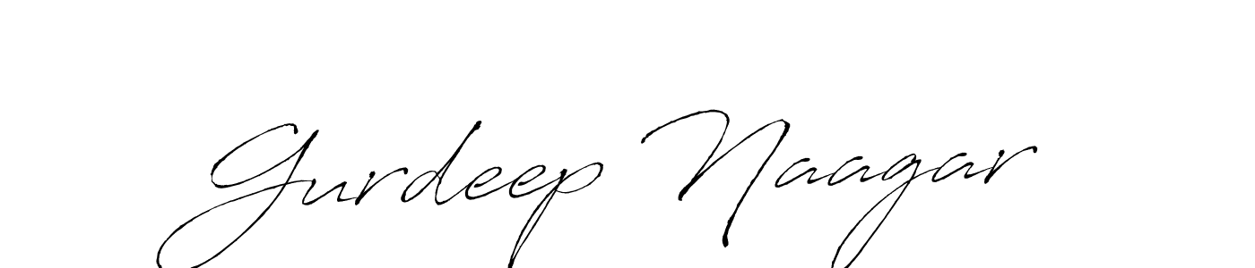 Create a beautiful signature design for name Gurdeep Naagar. With this signature (Antro_Vectra) fonts, you can make a handwritten signature for free. Gurdeep Naagar signature style 6 images and pictures png