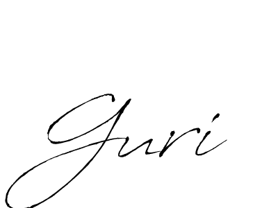 Antro_Vectra is a professional signature style that is perfect for those who want to add a touch of class to their signature. It is also a great choice for those who want to make their signature more unique. Get Guri name to fancy signature for free. Guri signature style 6 images and pictures png