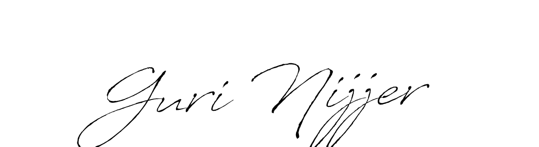 if you are searching for the best signature style for your name Guri Nijjer. so please give up your signature search. here we have designed multiple signature styles  using Antro_Vectra. Guri Nijjer signature style 6 images and pictures png