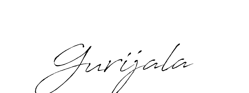 Design your own signature with our free online signature maker. With this signature software, you can create a handwritten (Antro_Vectra) signature for name Gurijala. Gurijala signature style 6 images and pictures png