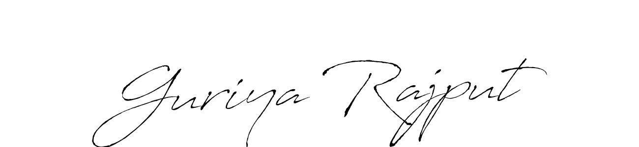 The best way (Antro_Vectra) to make a short signature is to pick only two or three words in your name. The name Guriya Rajput include a total of six letters. For converting this name. Guriya Rajput signature style 6 images and pictures png