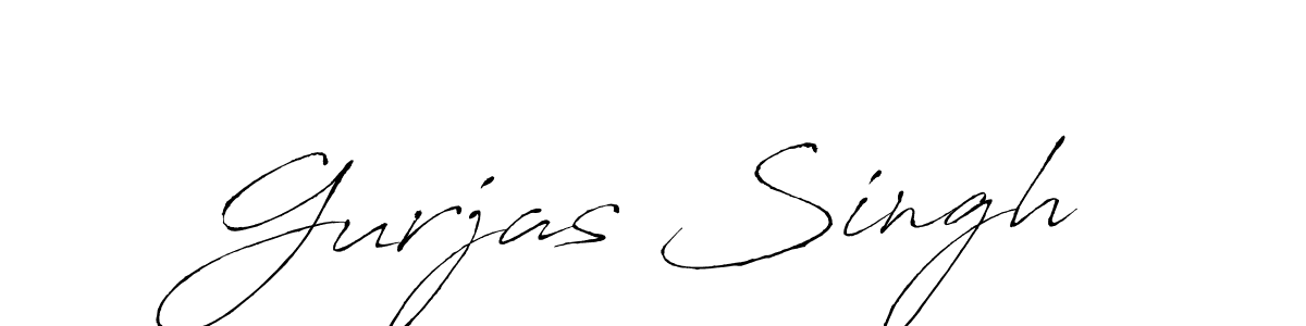 Gurjas Singh stylish signature style. Best Handwritten Sign (Antro_Vectra) for my name. Handwritten Signature Collection Ideas for my name Gurjas Singh. Gurjas Singh signature style 6 images and pictures png