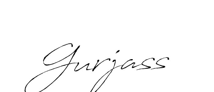 Create a beautiful signature design for name Gurjass. With this signature (Antro_Vectra) fonts, you can make a handwritten signature for free. Gurjass signature style 6 images and pictures png