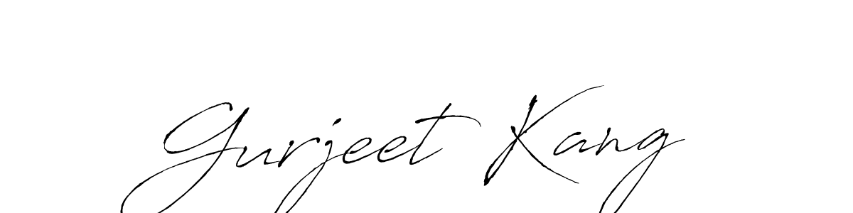 Design your own signature with our free online signature maker. With this signature software, you can create a handwritten (Antro_Vectra) signature for name Gurjeet Kang. Gurjeet Kang signature style 6 images and pictures png