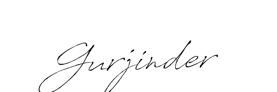 Gurjinder stylish signature style. Best Handwritten Sign (Antro_Vectra) for my name. Handwritten Signature Collection Ideas for my name Gurjinder. Gurjinder signature style 6 images and pictures png