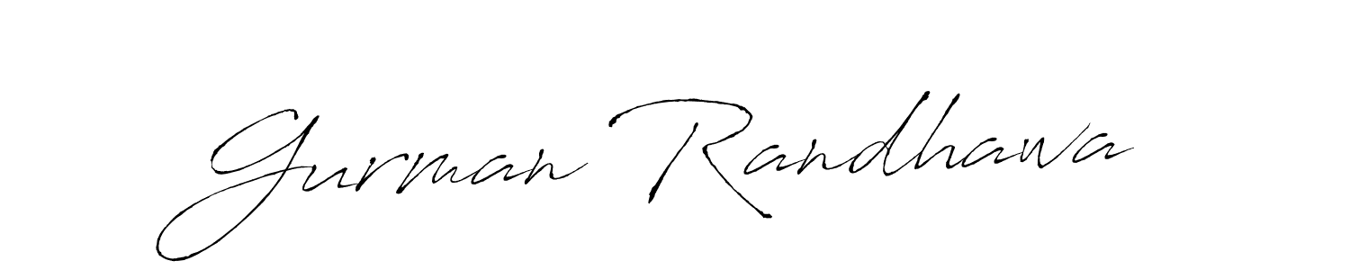 Also we have Gurman Randhawa name is the best signature style. Create professional handwritten signature collection using Antro_Vectra autograph style. Gurman Randhawa signature style 6 images and pictures png