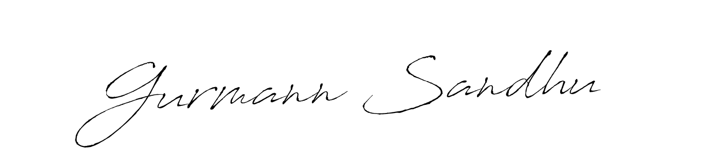 Make a beautiful signature design for name Gurmann Sandhu. Use this online signature maker to create a handwritten signature for free. Gurmann Sandhu signature style 6 images and pictures png