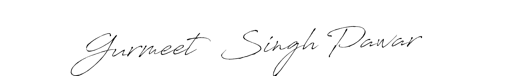 Also we have Gurmeet  Singh Pawar name is the best signature style. Create professional handwritten signature collection using Antro_Vectra autograph style. Gurmeet  Singh Pawar signature style 6 images and pictures png