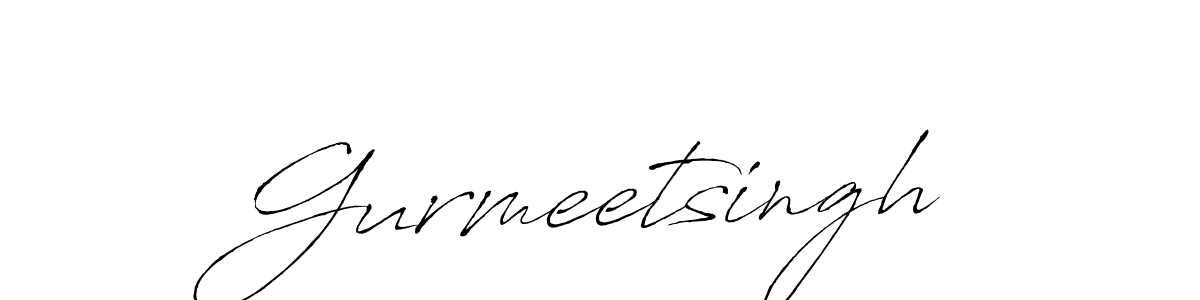 Gurmeetsingh stylish signature style. Best Handwritten Sign (Antro_Vectra) for my name. Handwritten Signature Collection Ideas for my name Gurmeetsingh. Gurmeetsingh signature style 6 images and pictures png