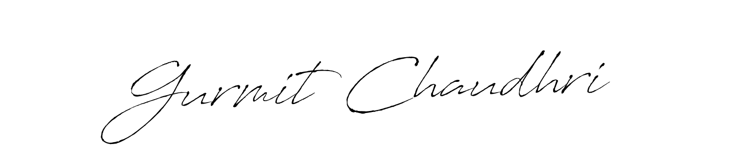 Also we have Gurmit Chaudhri name is the best signature style. Create professional handwritten signature collection using Antro_Vectra autograph style. Gurmit Chaudhri signature style 6 images and pictures png