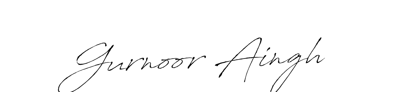 Similarly Antro_Vectra is the best handwritten signature design. Signature creator online .You can use it as an online autograph creator for name Gurnoor Aingh. Gurnoor Aingh signature style 6 images and pictures png