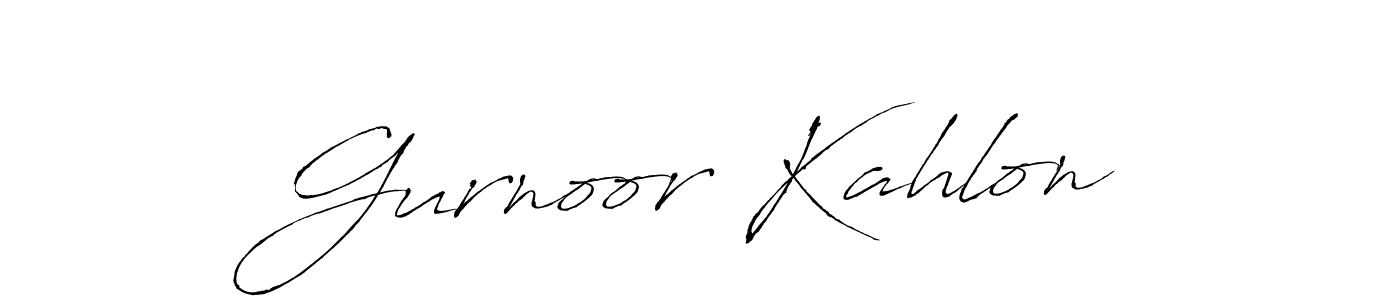 Also we have Gurnoor Kahlon name is the best signature style. Create professional handwritten signature collection using Antro_Vectra autograph style. Gurnoor Kahlon signature style 6 images and pictures png
