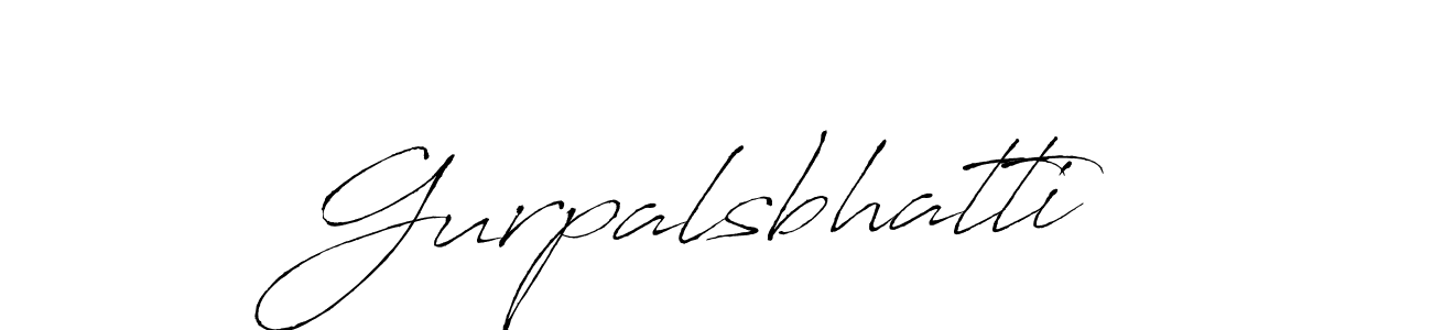 Also You can easily find your signature by using the search form. We will create Gurpalsbhatti name handwritten signature images for you free of cost using Antro_Vectra sign style. Gurpalsbhatti signature style 6 images and pictures png