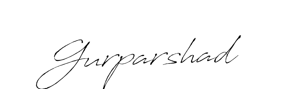 Design your own signature with our free online signature maker. With this signature software, you can create a handwritten (Antro_Vectra) signature for name Gurparshad. Gurparshad signature style 6 images and pictures png