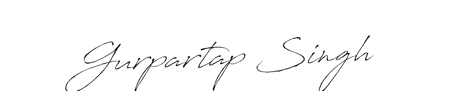 Gurpartap Singh stylish signature style. Best Handwritten Sign (Antro_Vectra) for my name. Handwritten Signature Collection Ideas for my name Gurpartap Singh. Gurpartap Singh signature style 6 images and pictures png