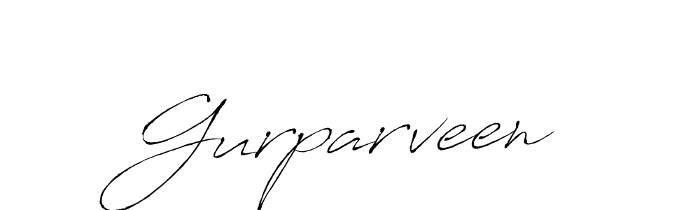 How to make Gurparveen signature? Antro_Vectra is a professional autograph style. Create handwritten signature for Gurparveen name. Gurparveen signature style 6 images and pictures png