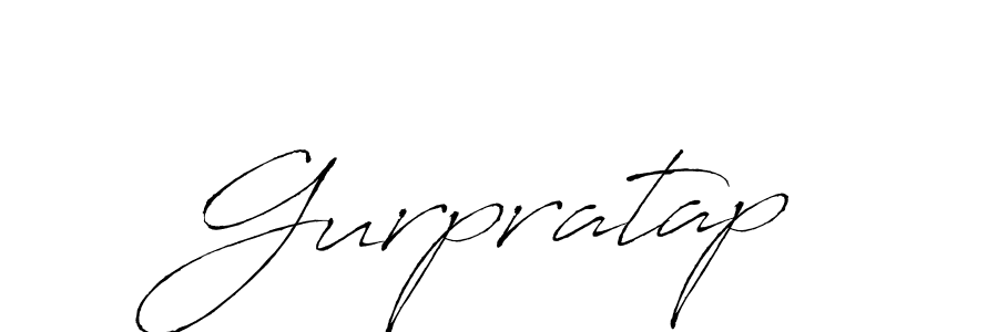 Make a beautiful signature design for name Gurpratap. With this signature (Antro_Vectra) style, you can create a handwritten signature for free. Gurpratap signature style 6 images and pictures png