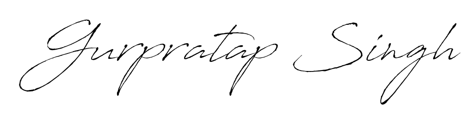 Gurpratap Singh stylish signature style. Best Handwritten Sign (Antro_Vectra) for my name. Handwritten Signature Collection Ideas for my name Gurpratap Singh. Gurpratap Singh signature style 6 images and pictures png