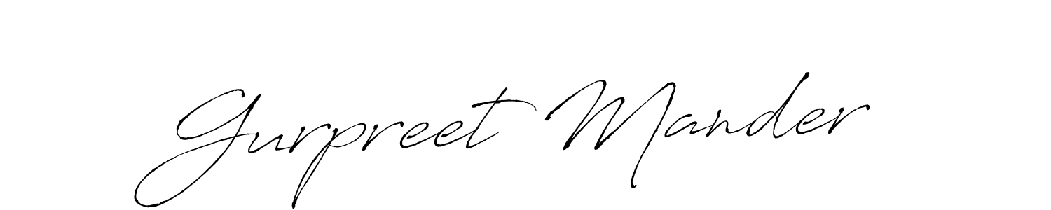 Antro_Vectra is a professional signature style that is perfect for those who want to add a touch of class to their signature. It is also a great choice for those who want to make their signature more unique. Get Gurpreet Mander name to fancy signature for free. Gurpreet Mander signature style 6 images and pictures png