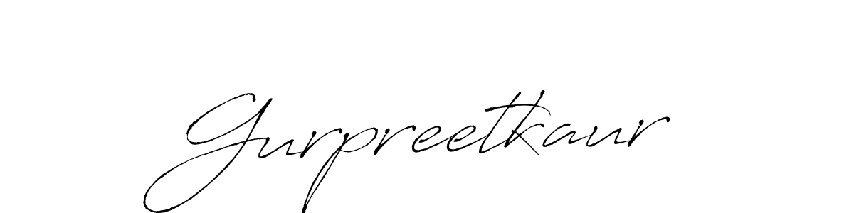 Design your own signature with our free online signature maker. With this signature software, you can create a handwritten (Antro_Vectra) signature for name Gurpreetkaur. Gurpreetkaur signature style 6 images and pictures png