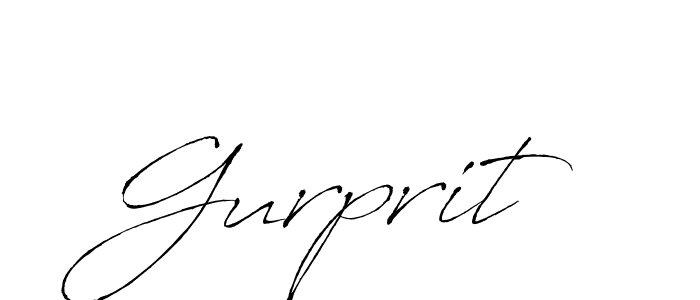 Use a signature maker to create a handwritten signature online. With this signature software, you can design (Antro_Vectra) your own signature for name Gurprit. Gurprit signature style 6 images and pictures png