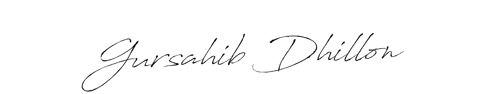 The best way (Antro_Vectra) to make a short signature is to pick only two or three words in your name. The name Gursahib Dhillon include a total of six letters. For converting this name. Gursahib Dhillon signature style 6 images and pictures png