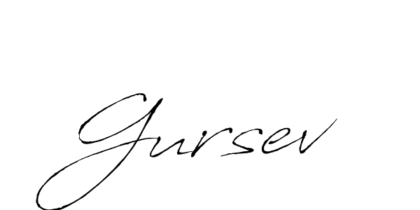 It looks lik you need a new signature style for name Gursev. Design unique handwritten (Antro_Vectra) signature with our free signature maker in just a few clicks. Gursev signature style 6 images and pictures png