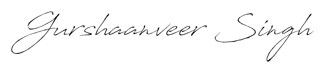 Try this chic Gurshaanveer Singh handwritten sign style. Using Antro_Vectra font elements, it gives your name a sleek, memorable identity. Gurshaanveer Singh signature style 6 images and pictures png