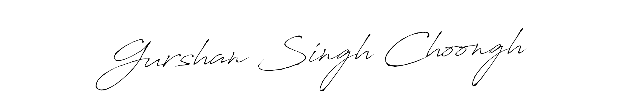 Make a beautiful signature design for name Gurshan Singh Choongh. Use this online signature maker to create a handwritten signature for free. Gurshan Singh Choongh signature style 6 images and pictures png