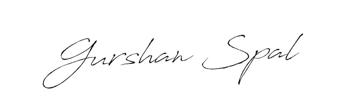 Also You can easily find your signature by using the search form. We will create Gurshan Spal name handwritten signature images for you free of cost using Antro_Vectra sign style. Gurshan Spal signature style 6 images and pictures png