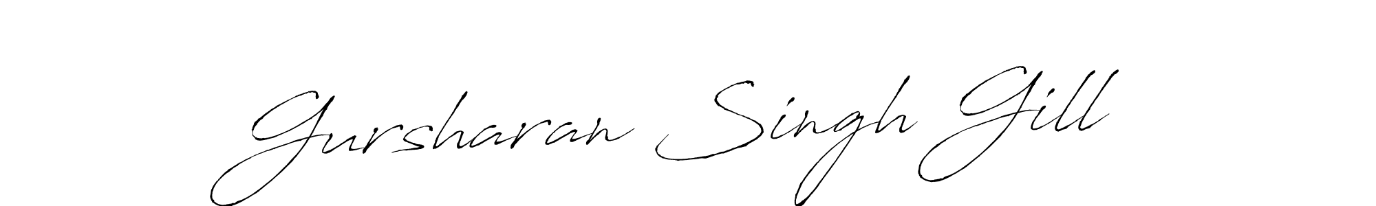 How to Draw Gursharan Singh Gill signature style? Antro_Vectra is a latest design signature styles for name Gursharan Singh Gill. Gursharan Singh Gill signature style 6 images and pictures png