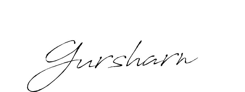 How to Draw Gursharn signature style? Antro_Vectra is a latest design signature styles for name Gursharn. Gursharn signature style 6 images and pictures png