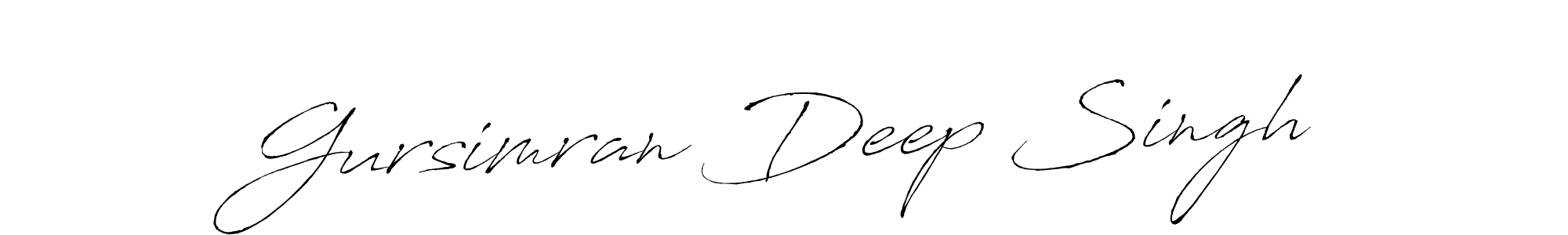 How to Draw Gursimran Deep Singh signature style? Antro_Vectra is a latest design signature styles for name Gursimran Deep Singh. Gursimran Deep Singh signature style 6 images and pictures png