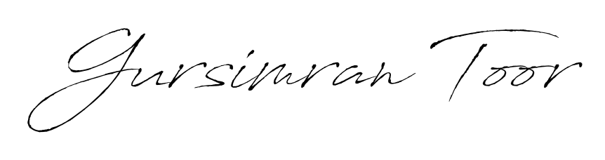 How to Draw Gursimran Toor signature style? Antro_Vectra is a latest design signature styles for name Gursimran Toor. Gursimran Toor signature style 6 images and pictures png