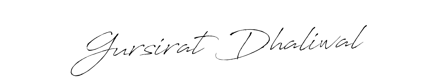 It looks lik you need a new signature style for name Gursirat Dhaliwal. Design unique handwritten (Antro_Vectra) signature with our free signature maker in just a few clicks. Gursirat Dhaliwal signature style 6 images and pictures png