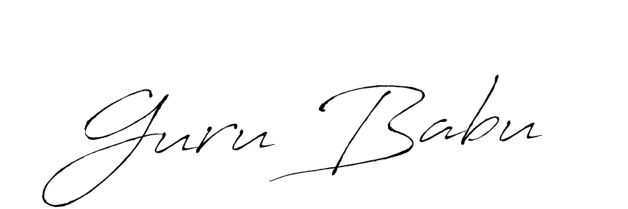 It looks lik you need a new signature style for name Guru Babu. Design unique handwritten (Antro_Vectra) signature with our free signature maker in just a few clicks. Guru Babu signature style 6 images and pictures png