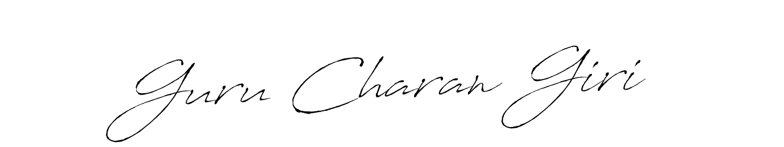 Antro_Vectra is a professional signature style that is perfect for those who want to add a touch of class to their signature. It is also a great choice for those who want to make their signature more unique. Get Guru Charan Giri name to fancy signature for free. Guru Charan Giri signature style 6 images and pictures png