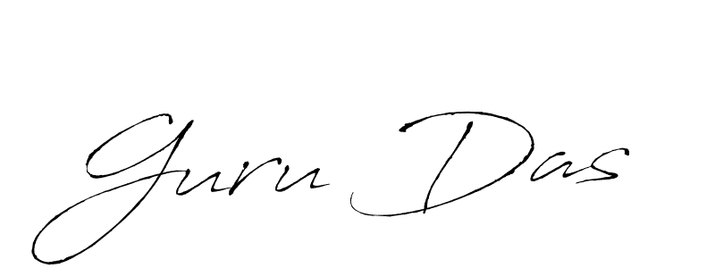 Use a signature maker to create a handwritten signature online. With this signature software, you can design (Antro_Vectra) your own signature for name Guru Das. Guru Das signature style 6 images and pictures png