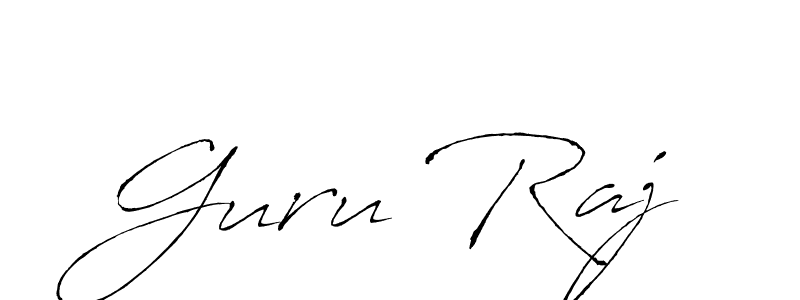 Use a signature maker to create a handwritten signature online. With this signature software, you can design (Antro_Vectra) your own signature for name Guru Raj. Guru Raj signature style 6 images and pictures png