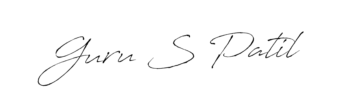 It looks lik you need a new signature style for name Guru S Patil. Design unique handwritten (Antro_Vectra) signature with our free signature maker in just a few clicks. Guru S Patil signature style 6 images and pictures png