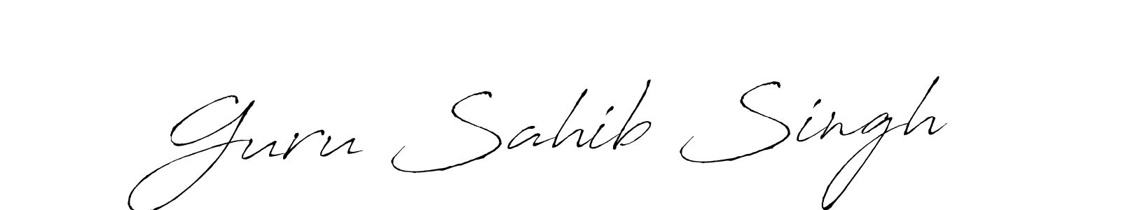 Also we have Guru Sahib Singh name is the best signature style. Create professional handwritten signature collection using Antro_Vectra autograph style. Guru Sahib Singh signature style 6 images and pictures png